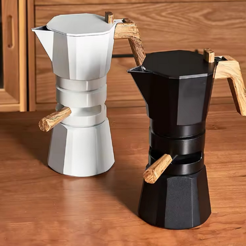 Italian Style Moka Pots Set Home & Garden Kitchen & Tabletop Ceramic Glass Metal Coffee & Tea Maker